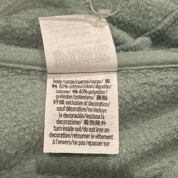 PINK by Victoria’s Secret Green Sweatshirt Hoodie- size M - Picture 7 of 7